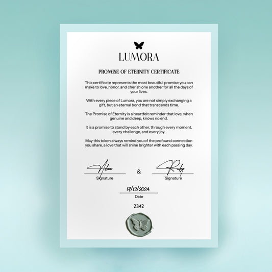 Promise of Eternity Certificate